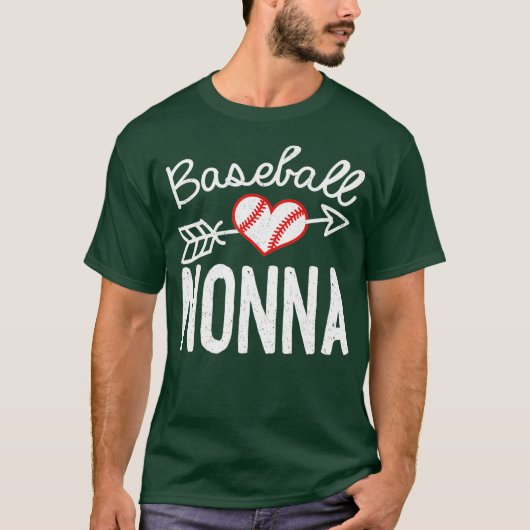Baseball Nonna Grandma T-shirt (Voorkant)