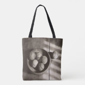 Baseball Nostalgia - Baseballen Tote Bag (Achterkant)