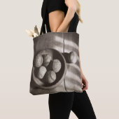 Baseball Nostalgia - Baseballen Tote Bag (Dichtbij)