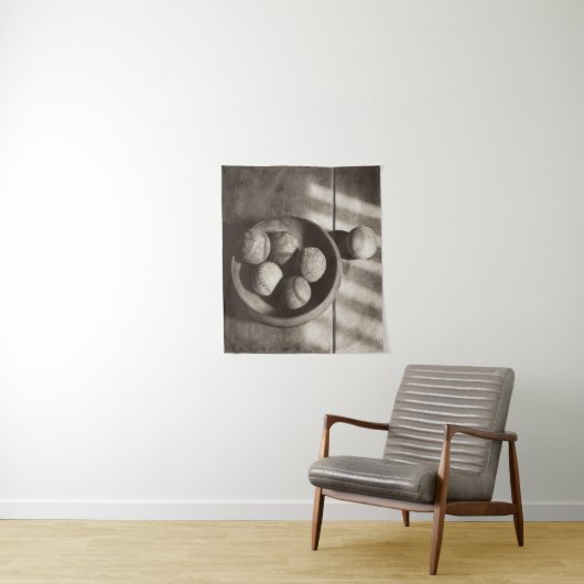 Baseball Nostalgia - Baseballen Wandkleed (In situ)