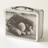 Baseball Nostalgia - Mitt en Baseball (Achterkant)