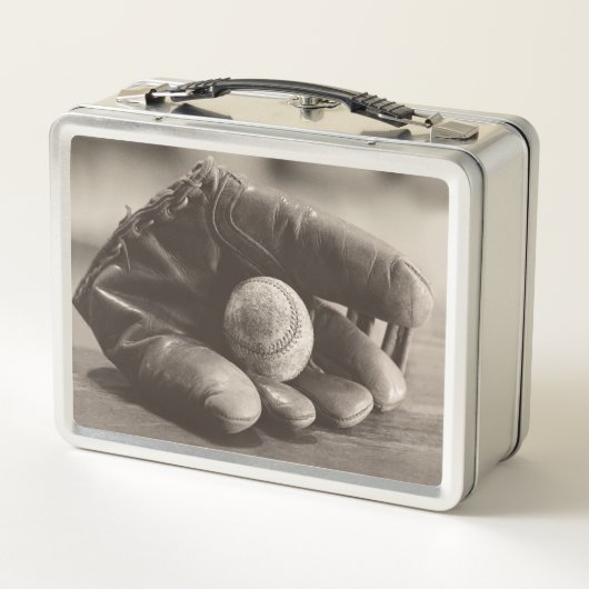 Baseball Nostalgia - Mitt en Baseball (Achterkant)