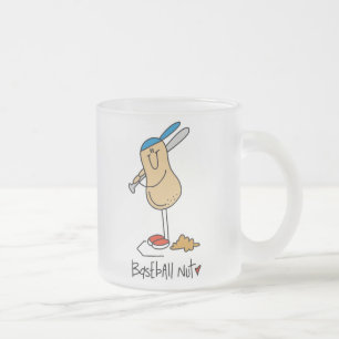 Baseball Not T-shirts en cadeaus Matglas Koffiemok