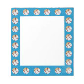 Baseball Note Pad Notitieblok (Voorkant)