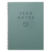 Baseball Notes- for Coaches, Players & Fans Notitieboek (Voorkant)