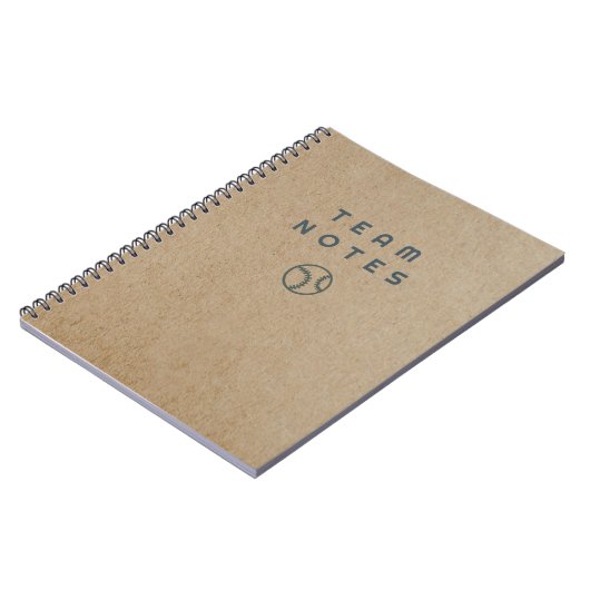 Baseball Notes- for Coaches, Players & Fans Notitieboek (Linkerzijde)