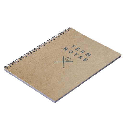 Baseball Notes- for Coaches, Players & Fans Notitieboek (Linkerzijde)