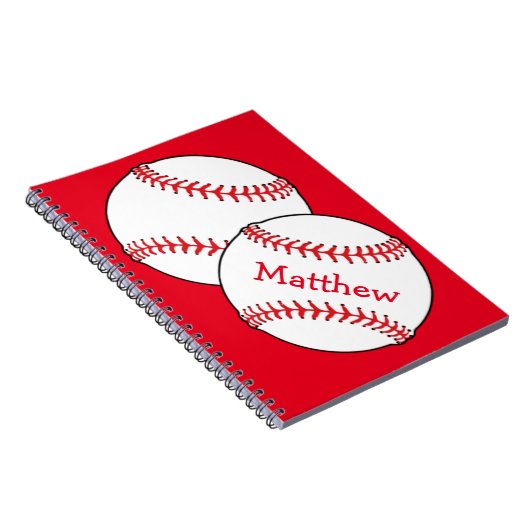 Baseball Notitieboek (Rechterzijde)