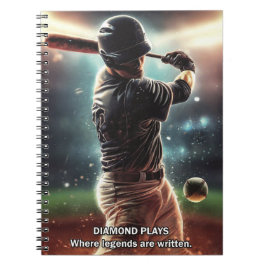 Baseball Notitieboek Journal