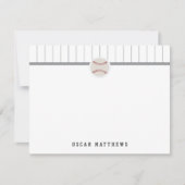 Baseball Notitiekaartje (Voorkant)