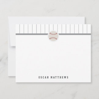 Baseball Notitiekaartje