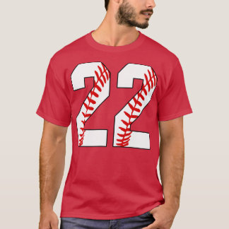 Baseball Nummer 22 22 Baseball Jersey Favoriet PL T-shirt