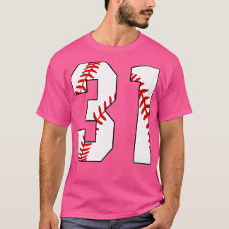 Baseball Nummer 31 31 Baseball Jersey Favoriet PL T-shirt