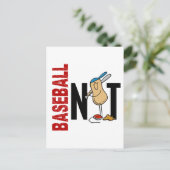 Baseball Nut 1 Briefkaart (Staand voorkant)