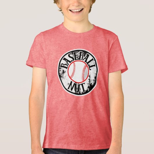 Baseball nut T-Shirt (Voorkant)