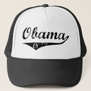 Baseball Obama 08 Trucker Pet