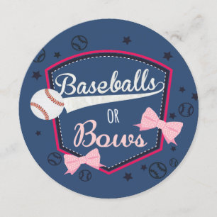 Baseball of bogen Gender onthulling Kaart
