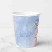 Baseball of bogen laten zien papieren bekers (Rechts)