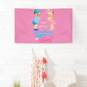 Baseball of brouwerijen: wat wordt het geslacht? spandoek (Insitu)