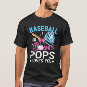 Baseball of Poppen houden van je sekse en onthulle T-shirt