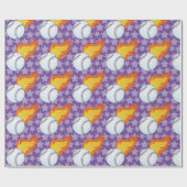  Baseball of Softball Cadeaupapier (Vlak)