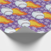  Baseball of Softball Cadeaupapier (Hoek)