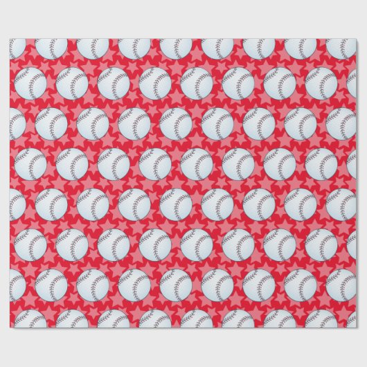  Baseball of Softball Cadeaupapier (Vlak)