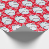  Baseball of Softball Cadeaupapier (Hoek)