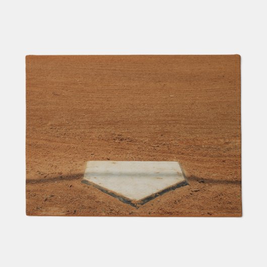 Baseball of Softball Home Bord Deurklep Deurmat (Voorkant)