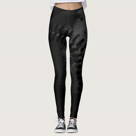 Baseball-onderdrukking Leggings (Voorkant)