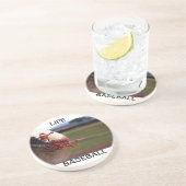 Baseball-Onderzetter Zandsteen Onderzetter (Zijkant)