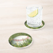 Baseball-Onderzetter Zandsteen Onderzetter (Zijkant)