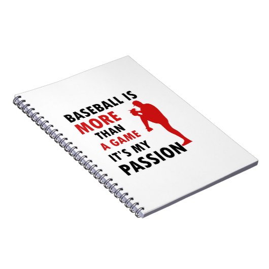 BASEBALL-ONTWERP NOTITIEBOEK (Rechterzijde)