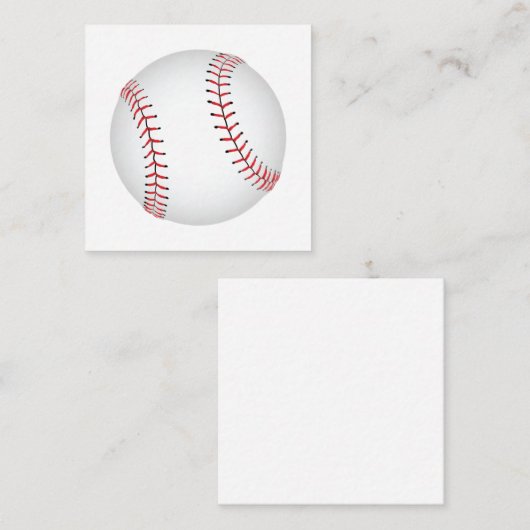 Baseball-ontwerphonkbal met aangepaste BG-kleur Informatiekaartje (Voorkant / Achterkant)