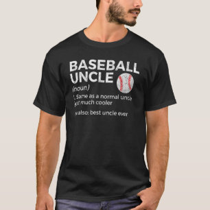 Baseball Oom Definition Beste Oom ooit T-shirt