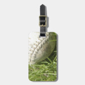 Baseball op de gras bagagelabel (Voorkant verticaal)