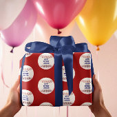 Baseball op maat cadeaupapier