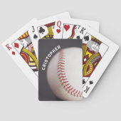 Baseball op maat pokerkaarten (Achterkant)