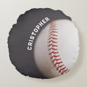 Baseball op maat rond kussen