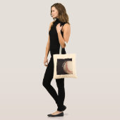 Baseball op maat tote bag (Voorkant (model))