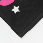 Baseball Or Bows Gigi Loves You Gender Reveal Baby Fleece Deken (Hoek)