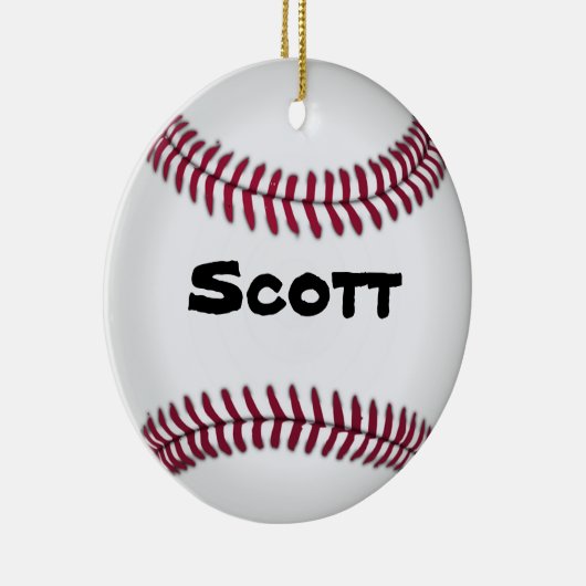 Baseball Ornament (Rechts)