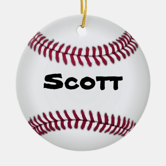 Baseball Ornament (Voorkant)