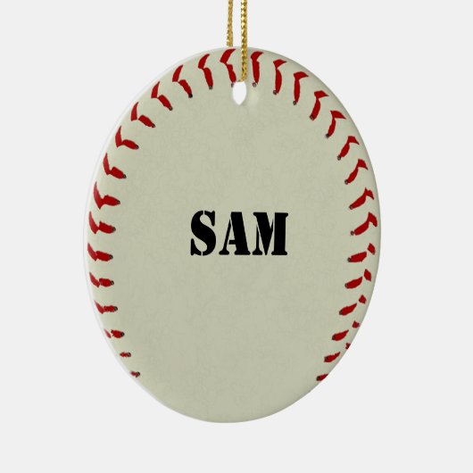 Baseball Ornament (Rechts)