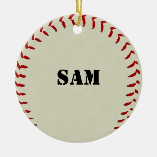 Baseball Ornament (Voorkant)