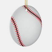 Baseball-Ornament - SRF Keramisch Ornament (Rechts)