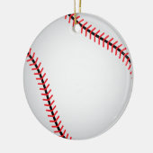 Baseball-Ornament - SRF Keramisch Ornament (Links)