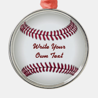 Baseball Ornaments Metalen Ornament