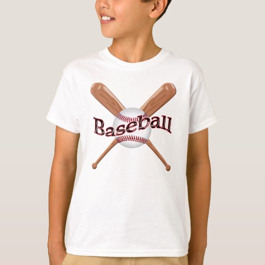 Baseball Pap en Son Matching Shirten T-shirt (Voorkant)