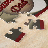 Baseball Pap Foto Template Puzzle Legpuzzel (Zijkant)